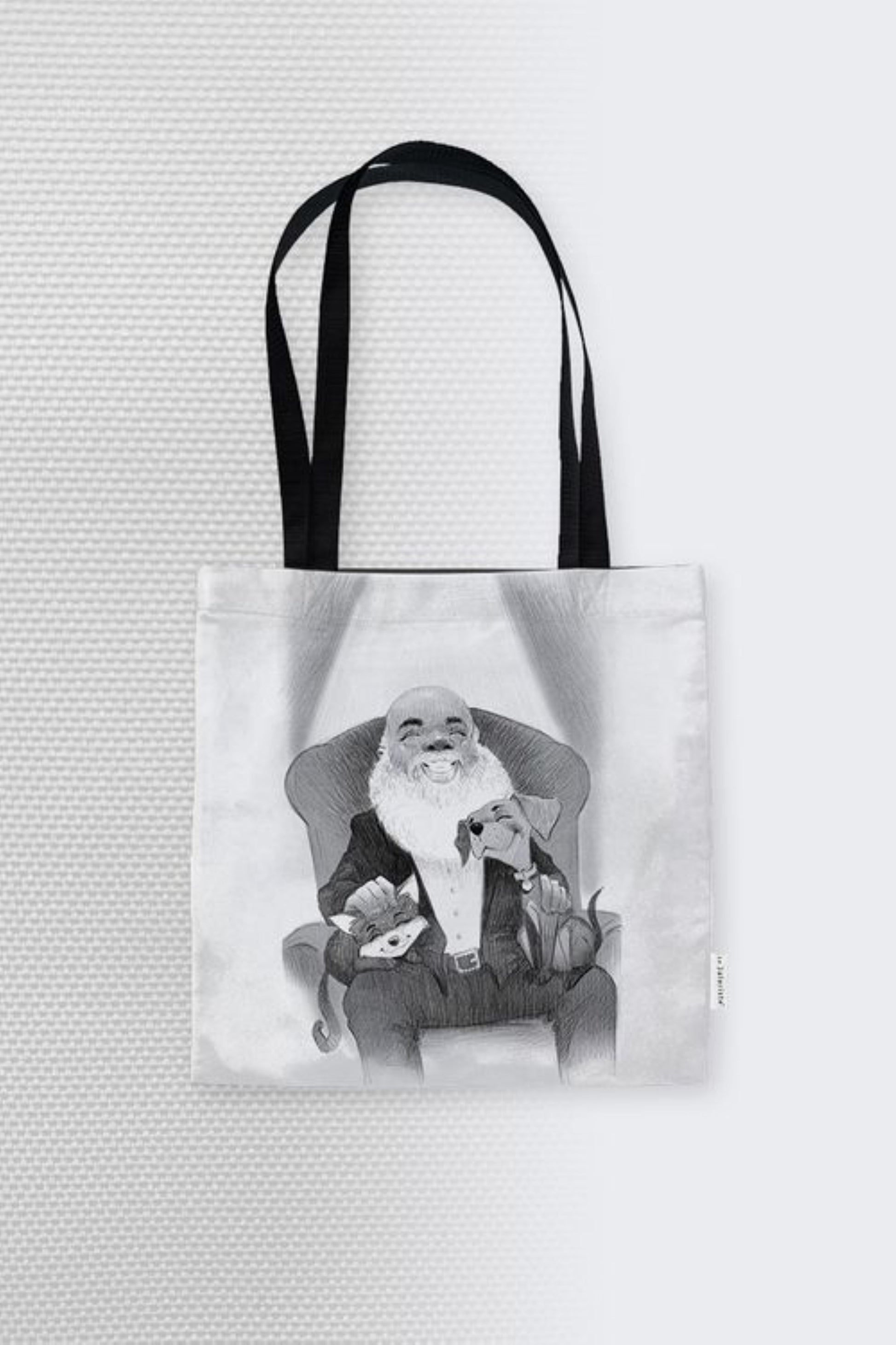 Mr. Berry Tote Bag - Tree dots Wotton-Waven