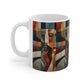 Ceramic Mug 11oz - Tree dots Wotton-Waven