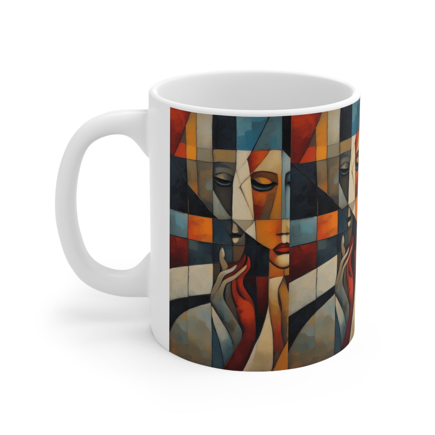 Ceramic Mug 11oz - Tree dots Wotton-Waven