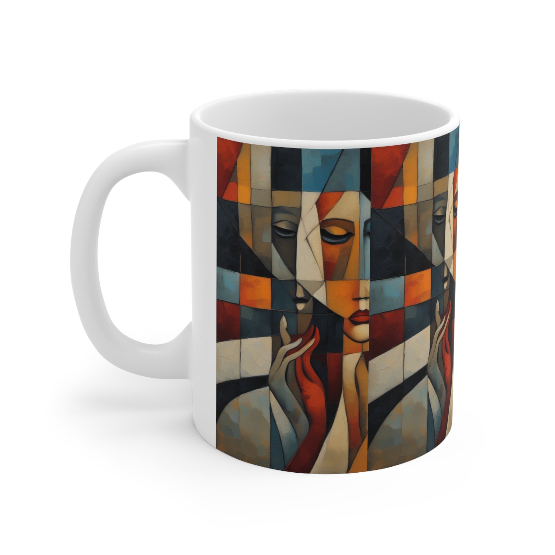 Ceramic Mug 11oz - Tree dots Wotton-Waven