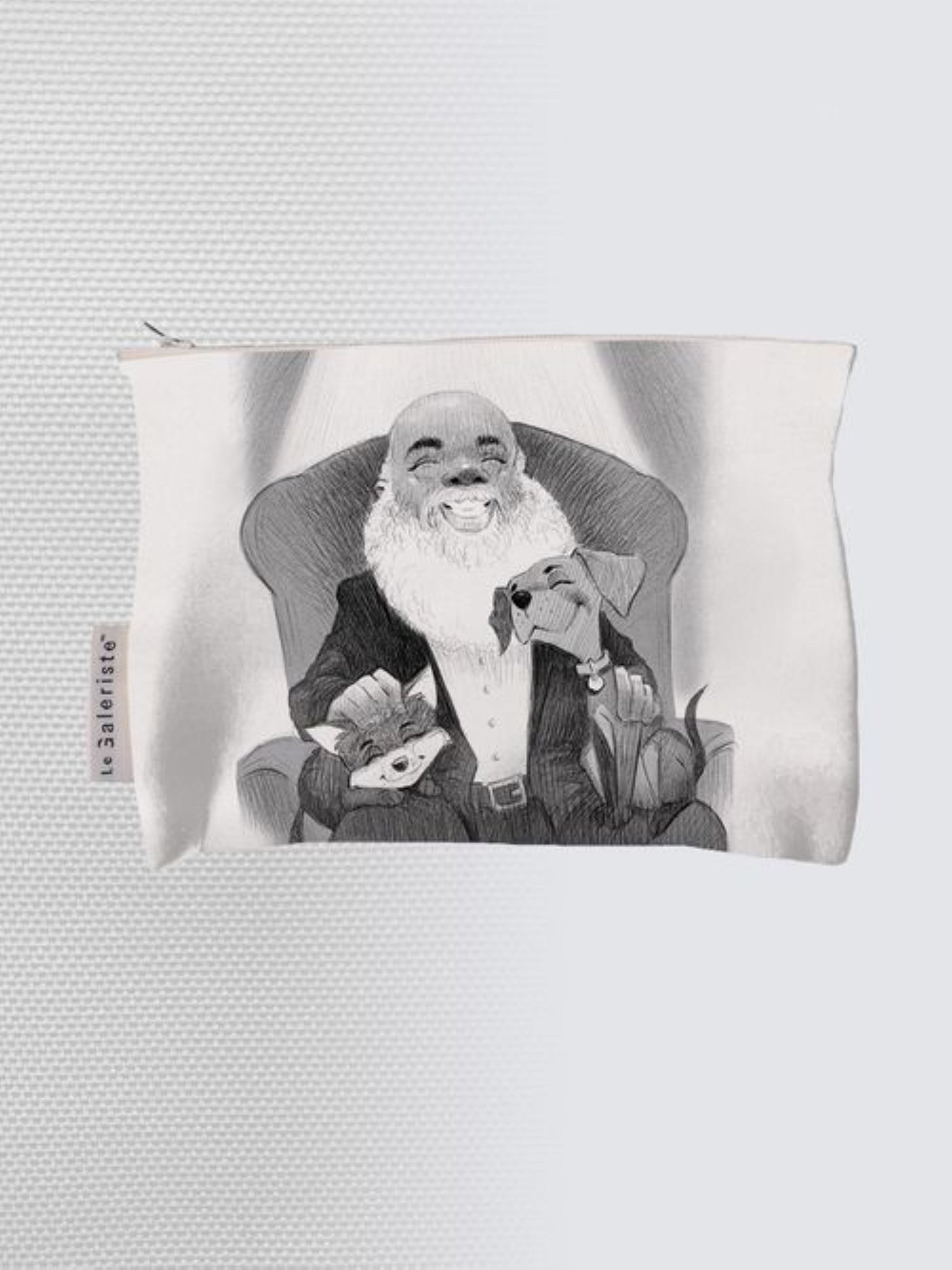 Mr. Berry Pouch/Clutch with Zipper - Tree dots Wotton-Waven