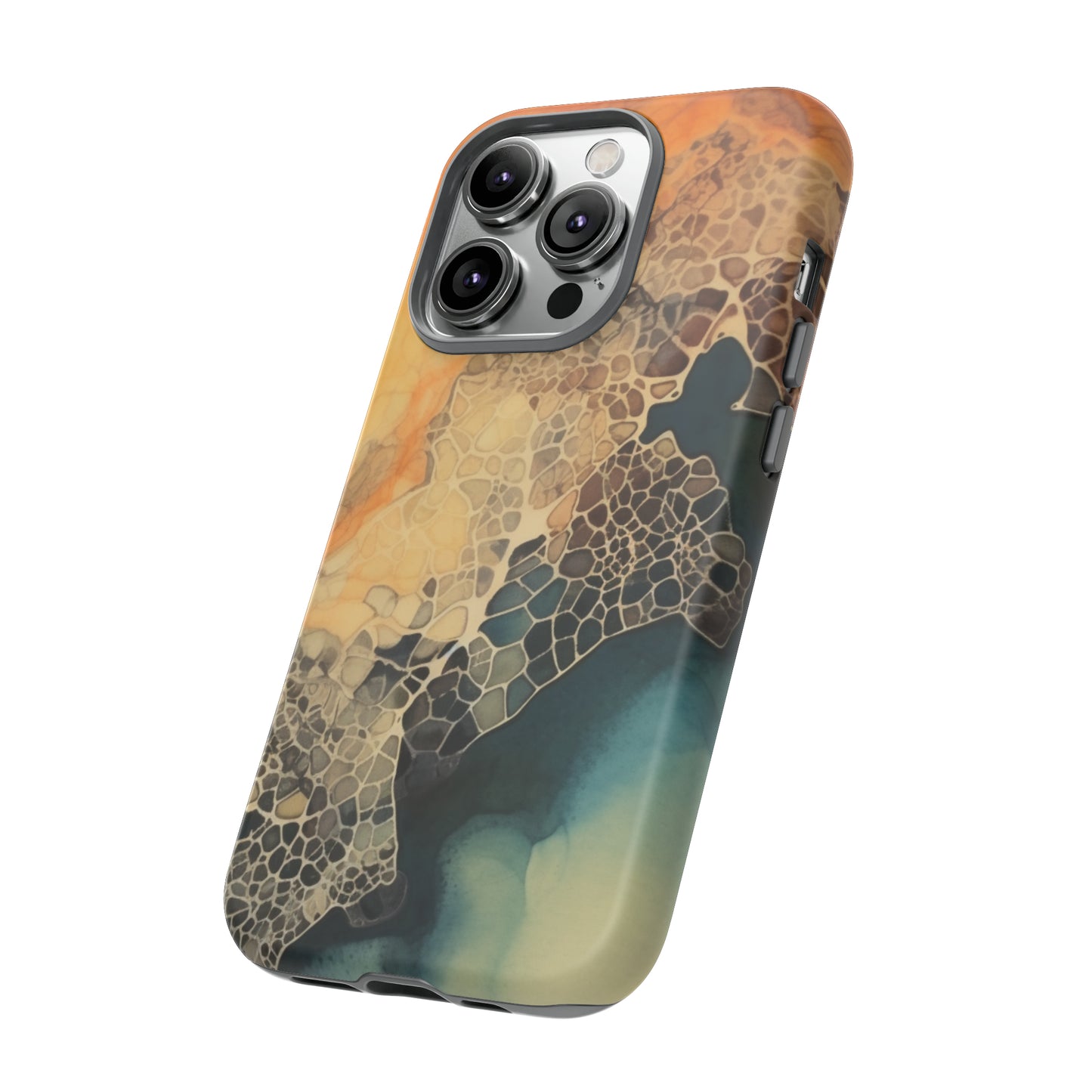 PREMIUM HOLIDAY PHONE Case | Tough Cases For iPhone | Thanksgiving Stylish Phone Case | Latest Modern iPhone Case | iPhone 15 Pro Phone Case - Tree dots Wotton-Waven
