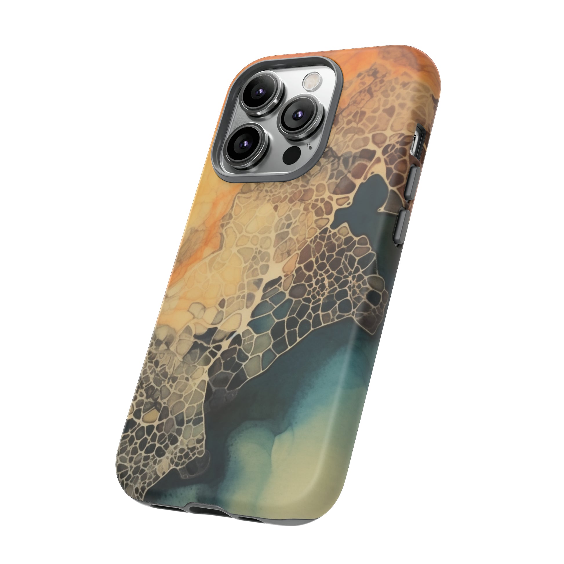 PREMIUM HOLIDAY PHONE Case | Tough Cases For iPhone | Thanksgiving Stylish Phone Case | Latest Modern iPhone Case | iPhone 15 Pro Phone Case - Tree dots Wotton-Waven