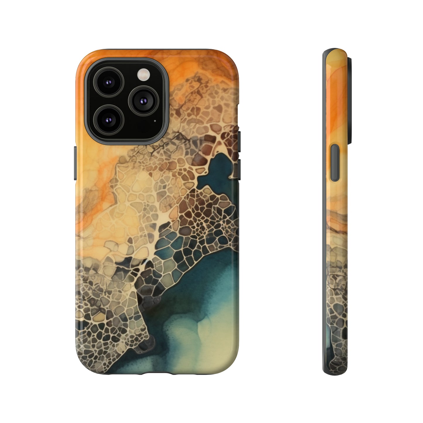 PREMIUM HOLIDAY PHONE Case | Tough Cases For iPhone | Thanksgiving Stylish Phone Case | Latest Modern iPhone Case | iPhone 15 Pro Phone Case - Tree dots Wotton-Waven