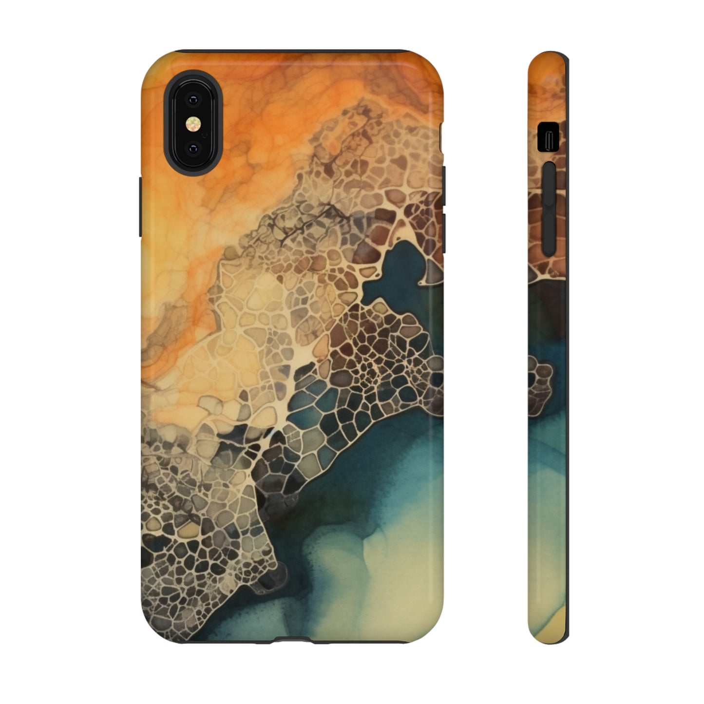 PREMIUM HOLIDAY PHONE Case | Tough Cases For iPhone | Thanksgiving Stylish Phone Case | Latest Modern iPhone Case | iPhone 15 Pro Phone Case - Tree dots Wotton-Waven
