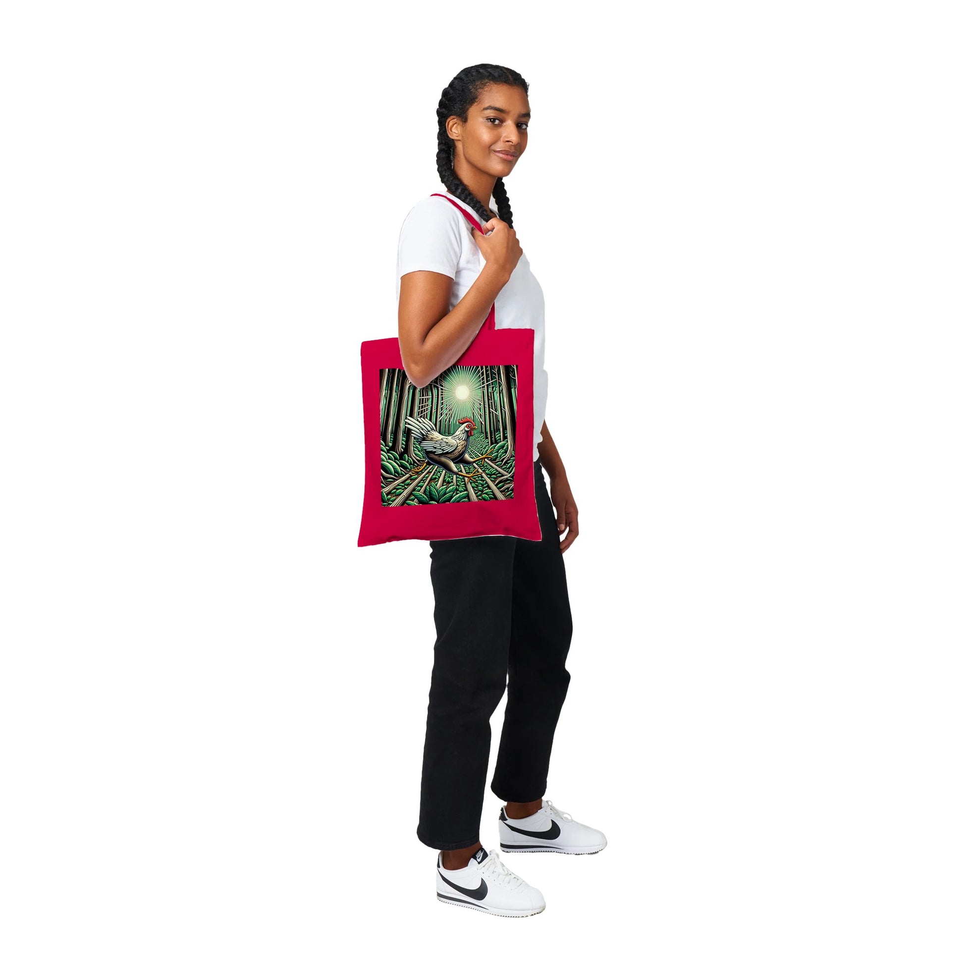 Custom Tote Bags - Tree dots Wotton-Waven