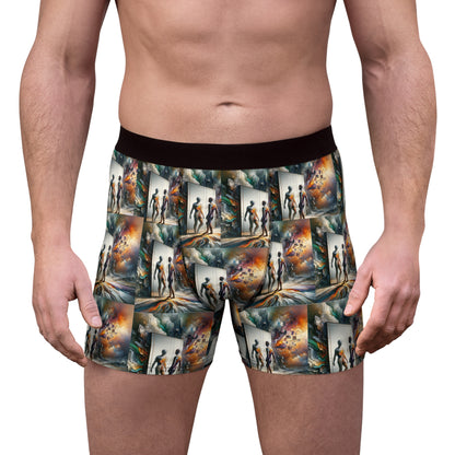 Men's Boxer Briefs (AOP) - Tree dots Wotton-Waven
