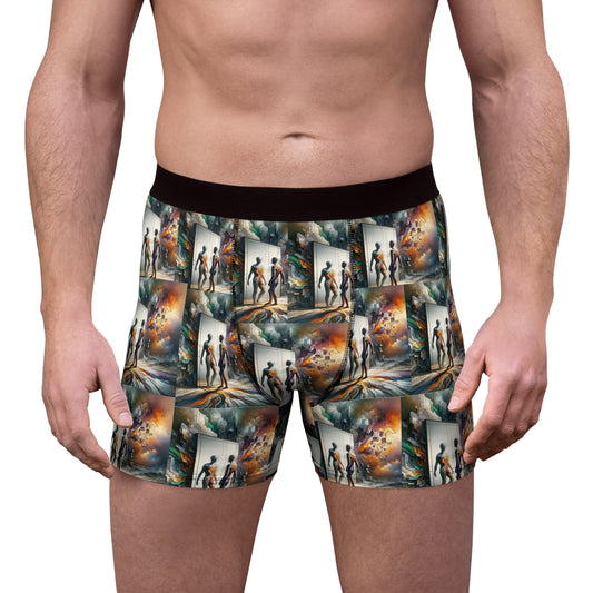 Men's Boxer Briefs (AOP) - Tree dots Wotton-Waven