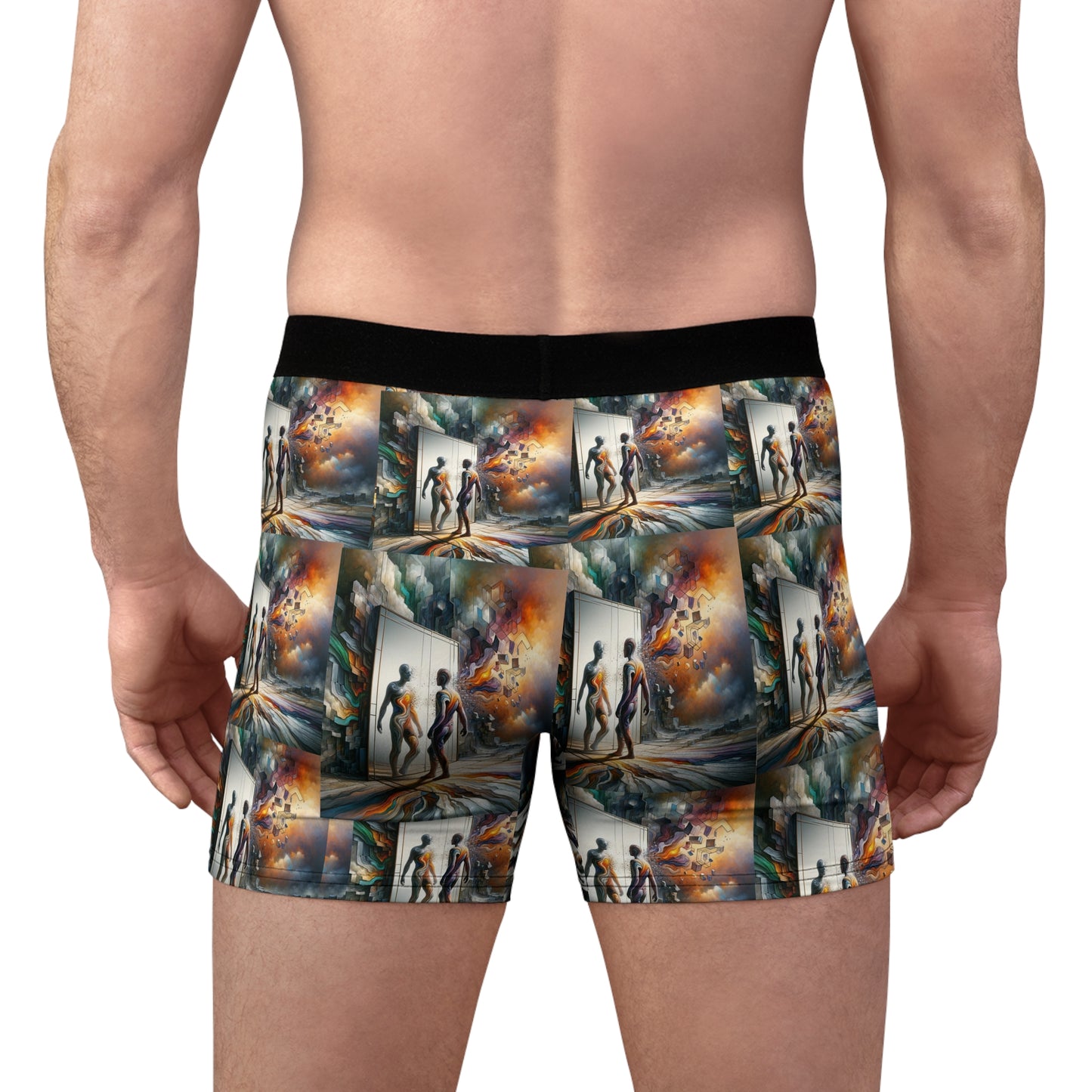 Men's Boxer Briefs (AOP) - Tree dots Wotton-Waven