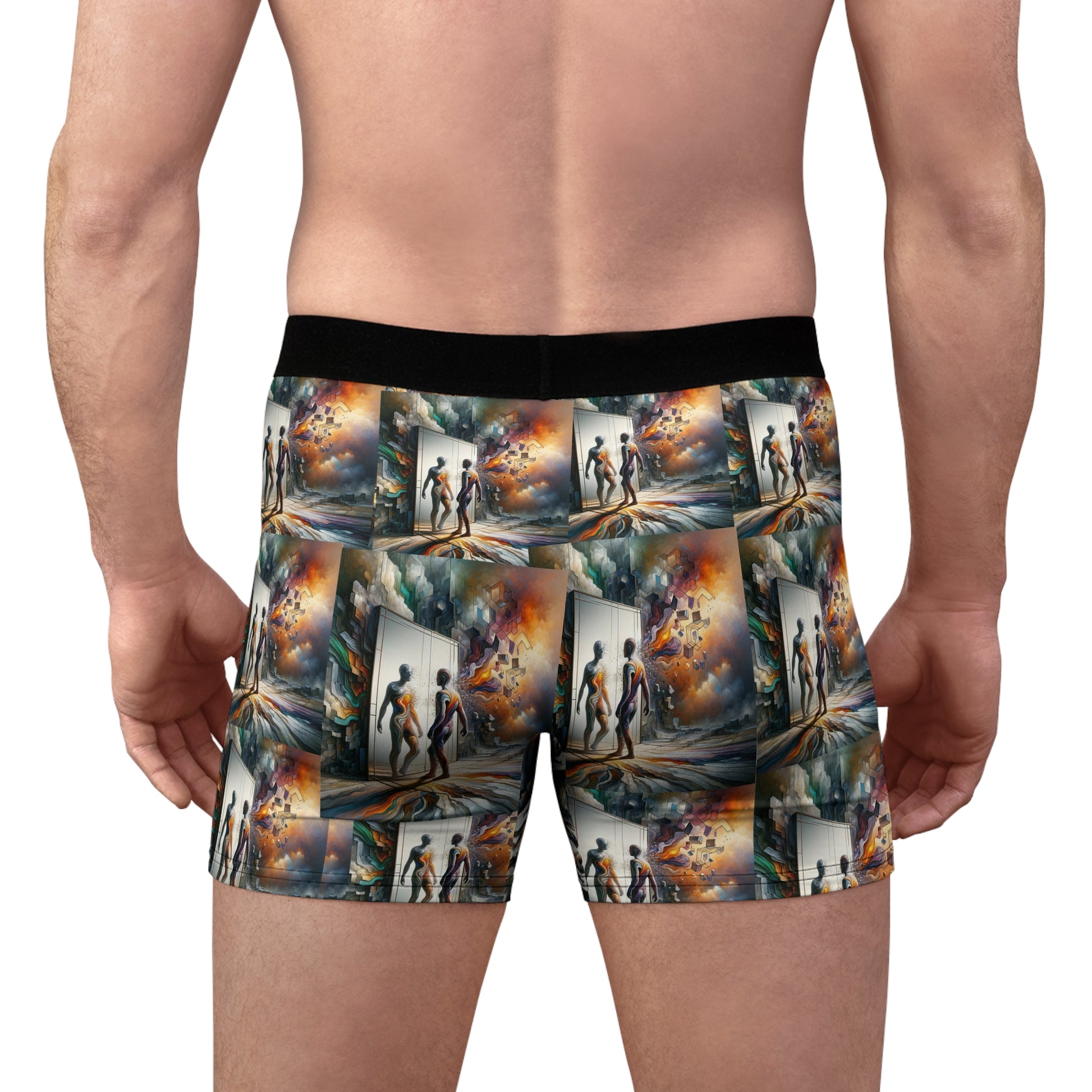 Men's Boxer Briefs (AOP) - Tree dots Wotton-Waven