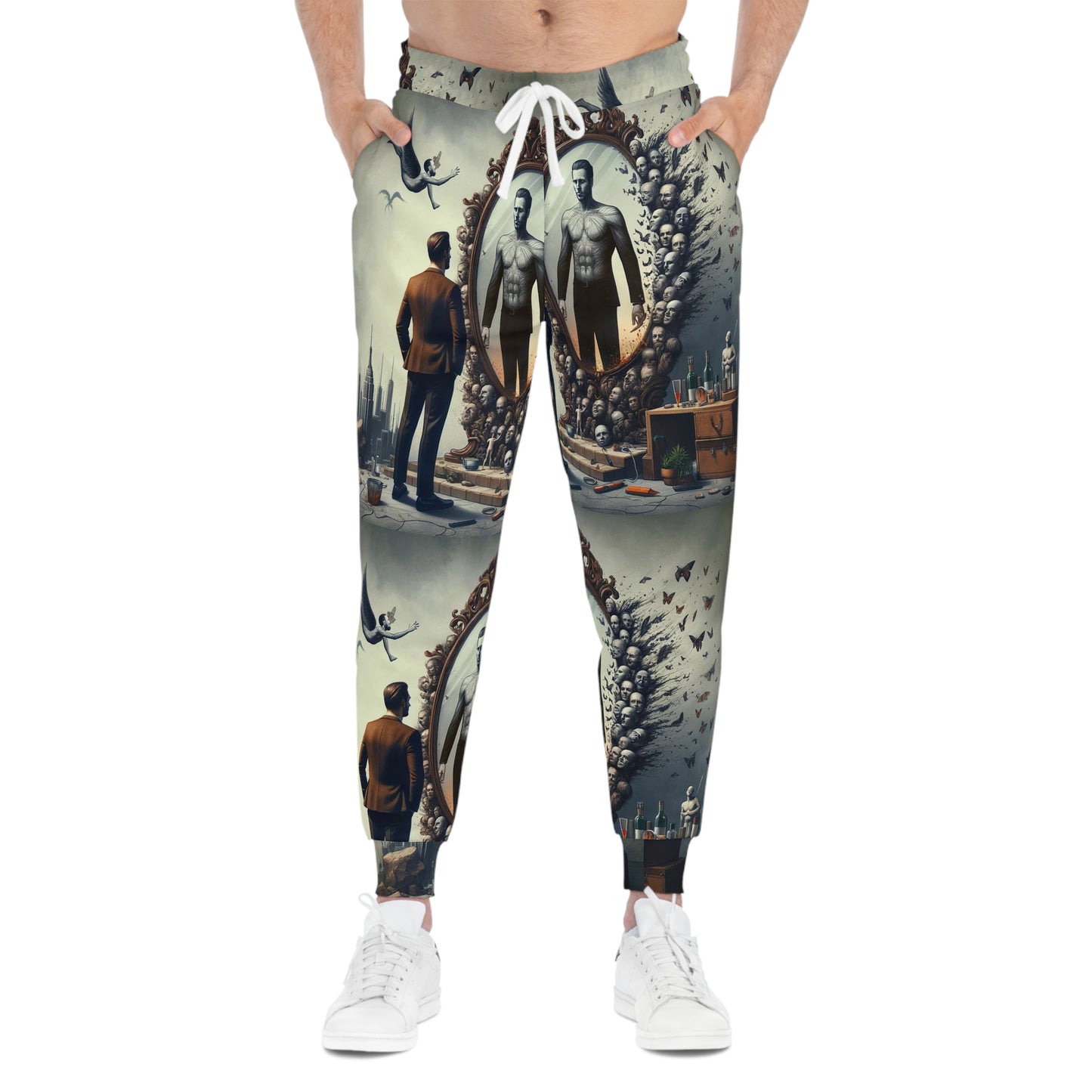 Athletic Joggers (AOP) - Tree dots Wotton-Waven