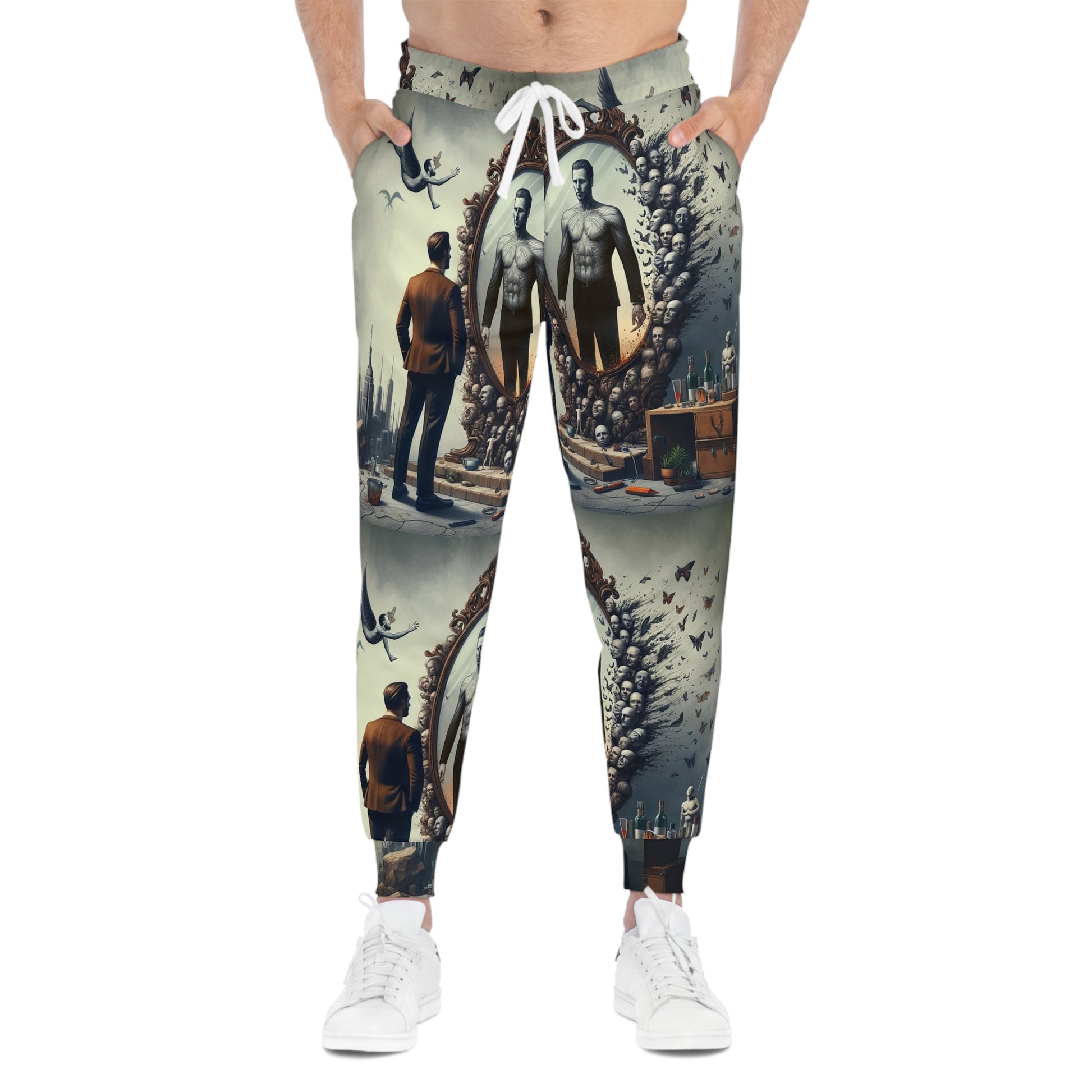 Athletic Joggers (AOP) - Tree dots Wotton-Waven