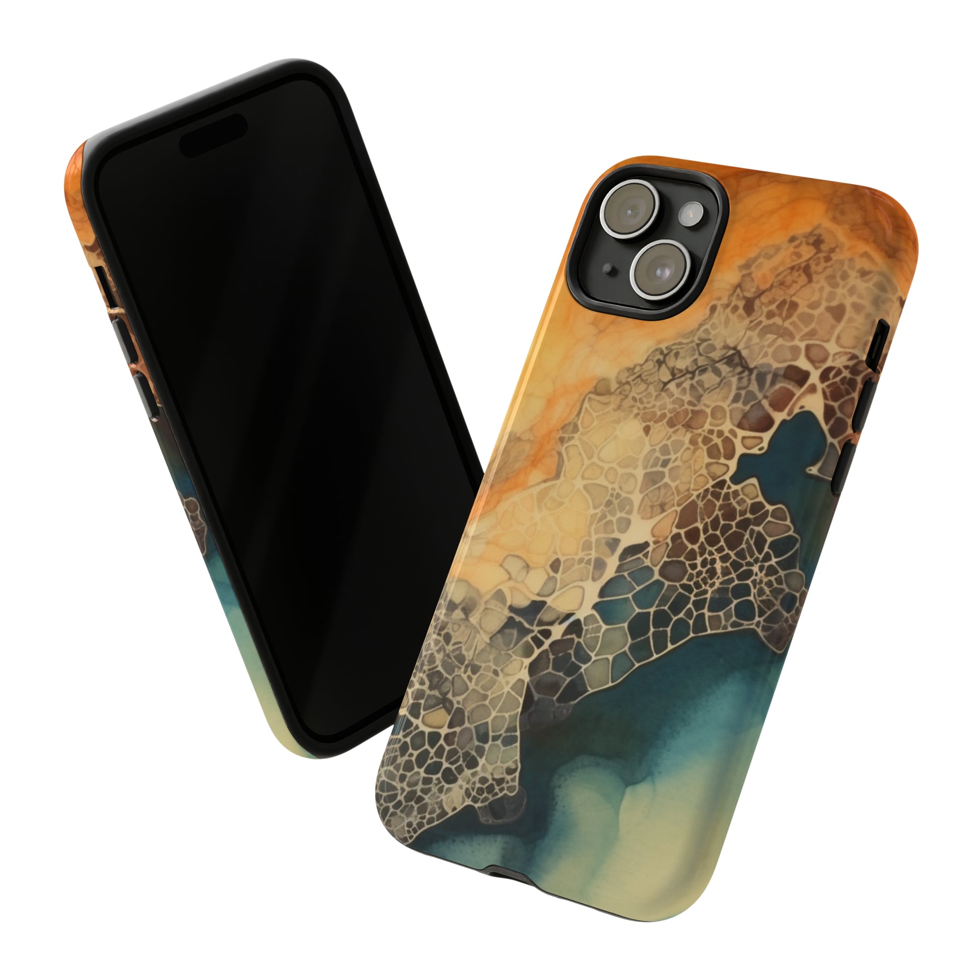 PREMIUM HOLIDAY PHONE Case | Tough Cases For iPhone | Thanksgiving Stylish Phone Case | Latest Modern iPhone Case | iPhone 15 Pro Phone Case - Tree dots Wotton-Waven