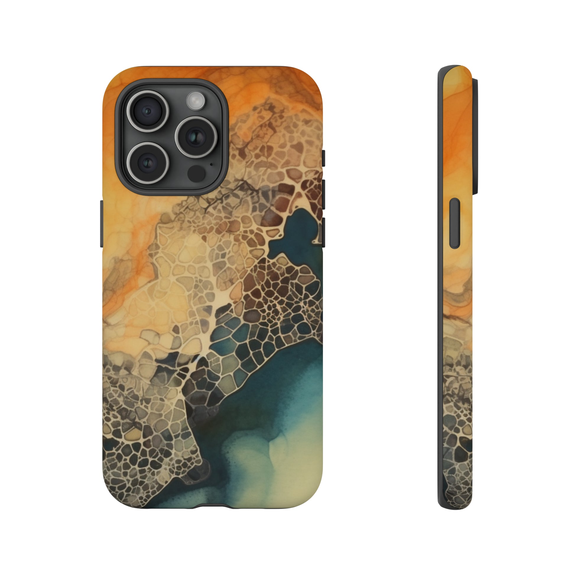 PREMIUM HOLIDAY PHONE Case | Tough Cases For iPhone | Thanksgiving Stylish Phone Case | Latest Modern iPhone Case | iPhone 15 Pro Phone Case - Tree dots Wotton-Waven