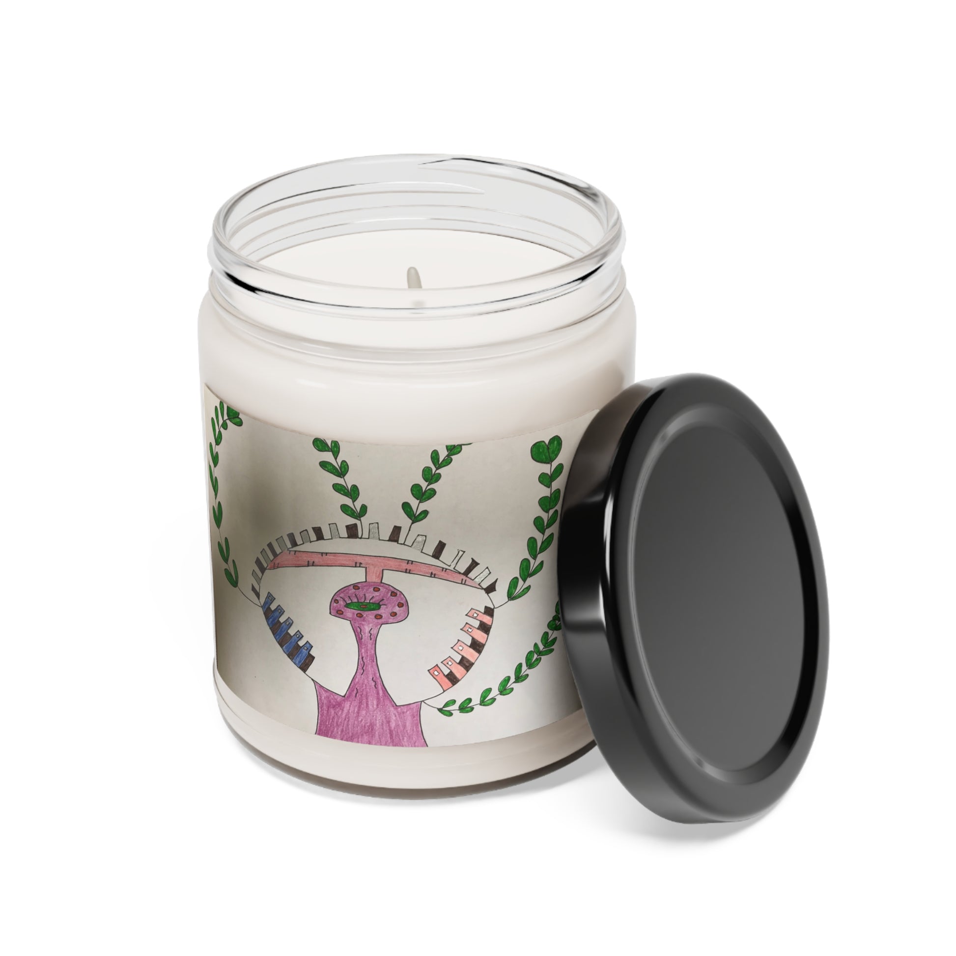 Scented Soy Candle, 9oz - Tree dots Wotton-Waven