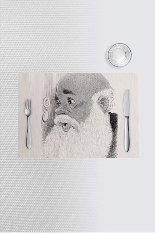 Mr. Berry Placemats (4-Pack) - Tree dots Wotton-Waven