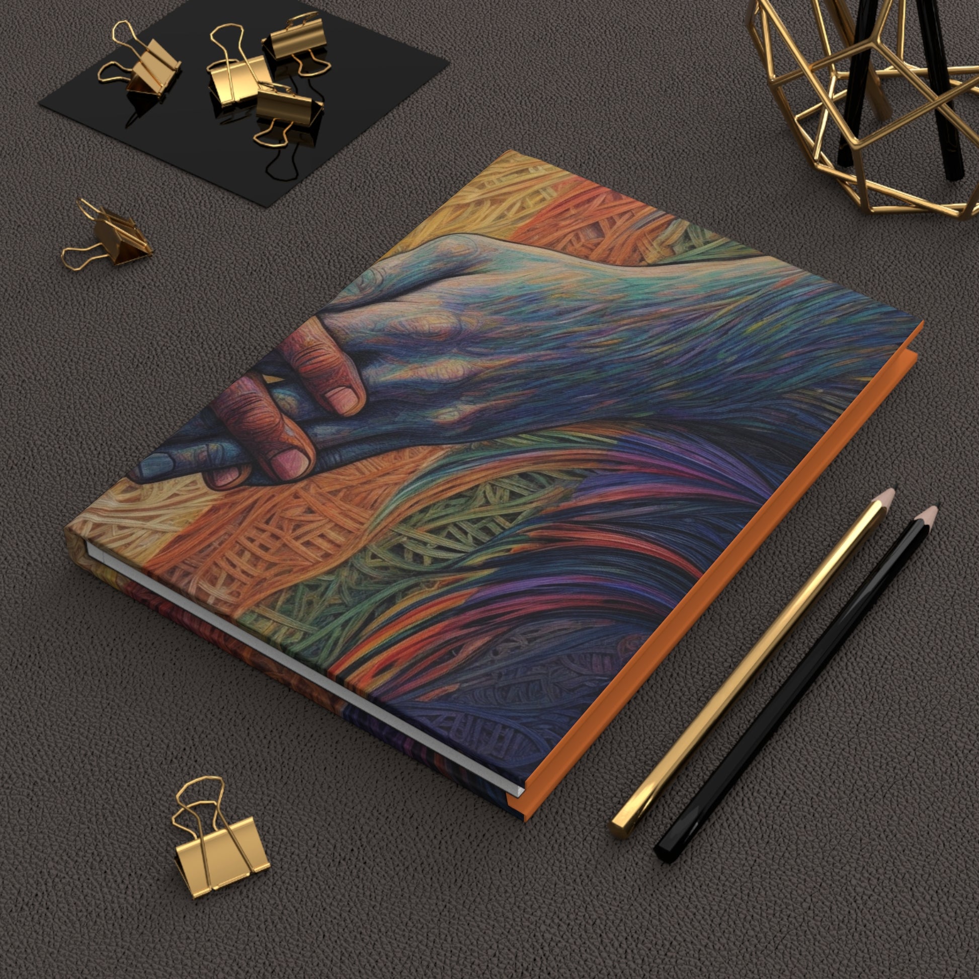 Hardcover Journal Matte - Tree dots Wotton-Waven