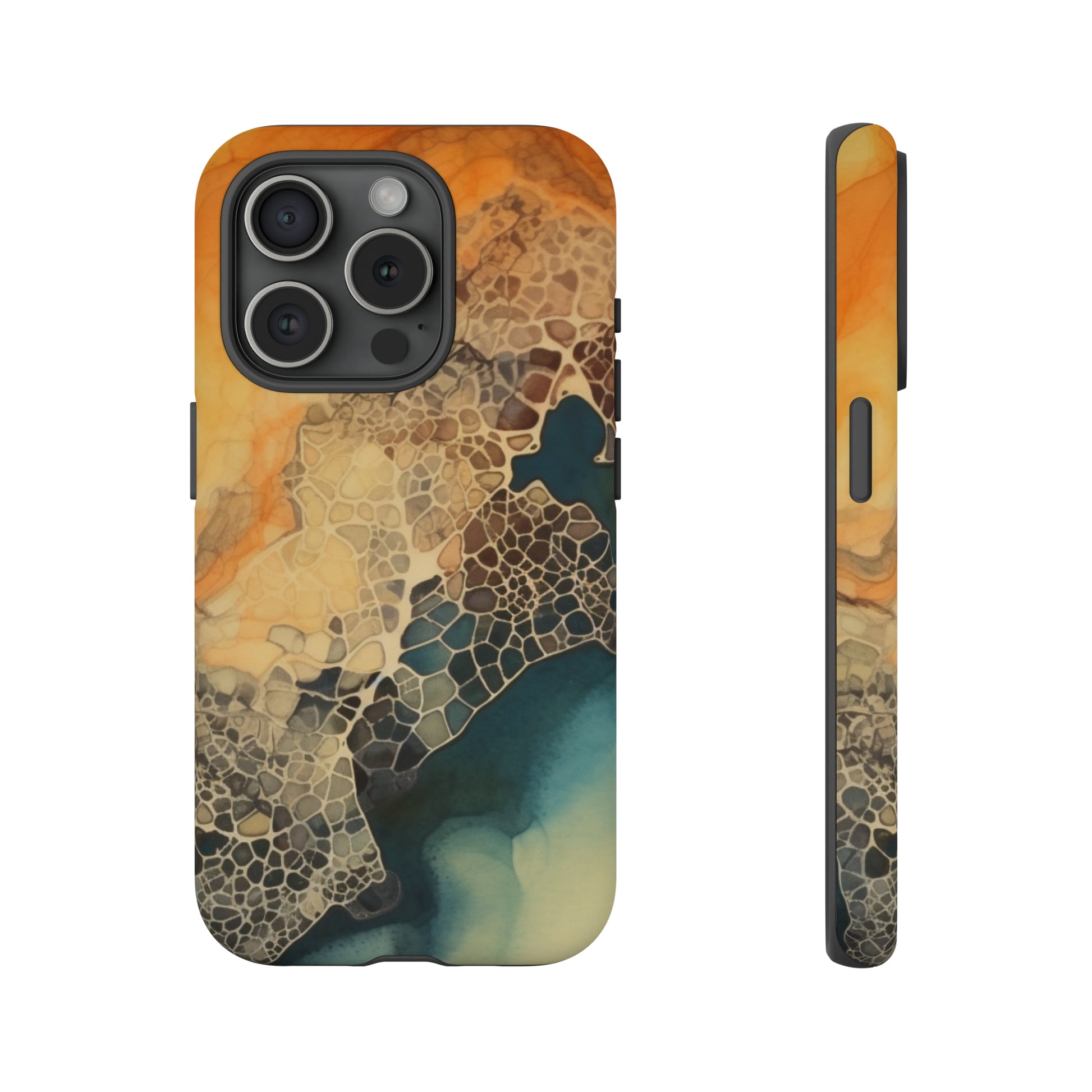 PREMIUM HOLIDAY PHONE Case | Tough Cases For iPhone | Thanksgiving Stylish Phone Case | Latest Modern iPhone Case | iPhone 15 Pro Phone Case - Tree dots Wotton-Waven
