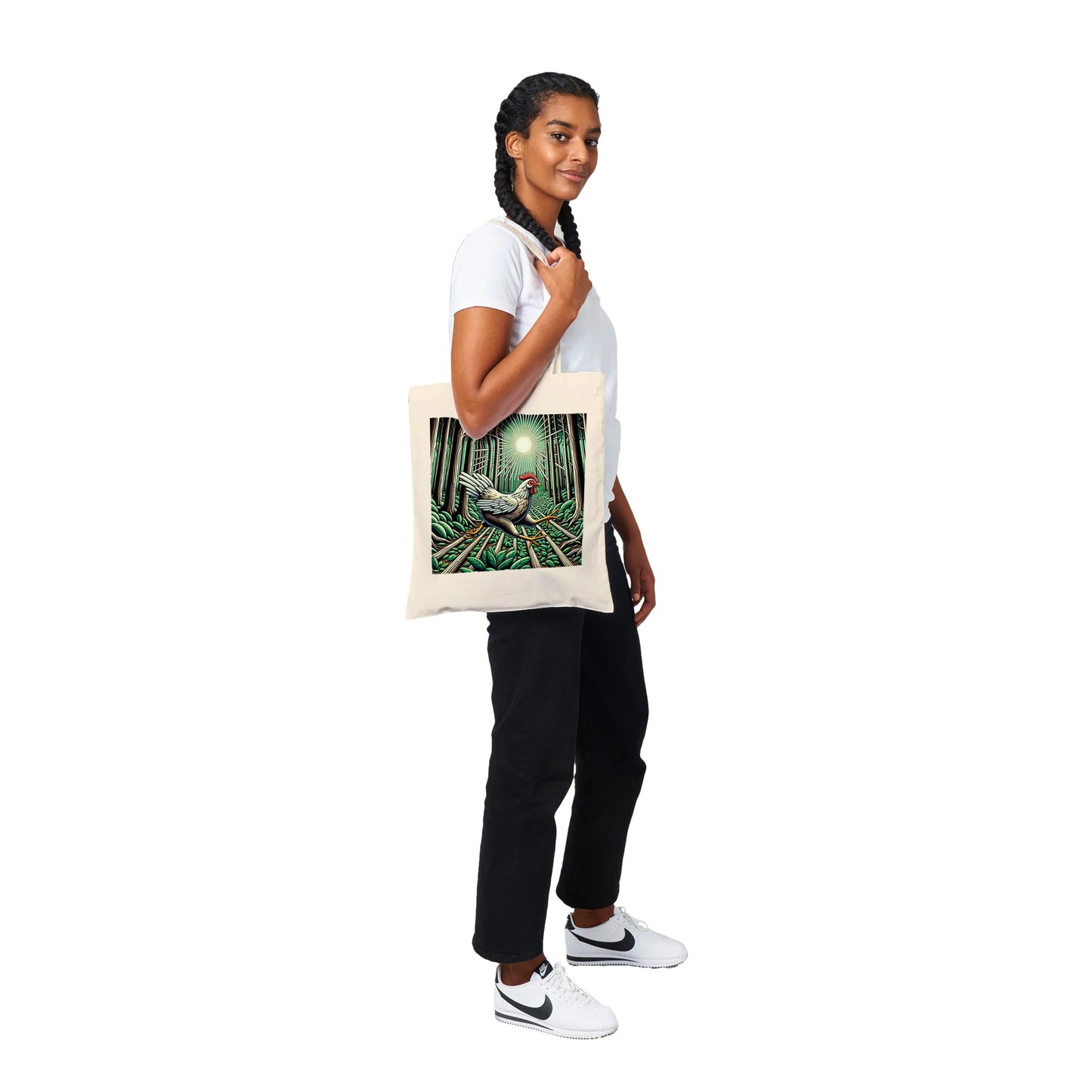 Custom Tote Bags - Tree dots Wotton-Waven