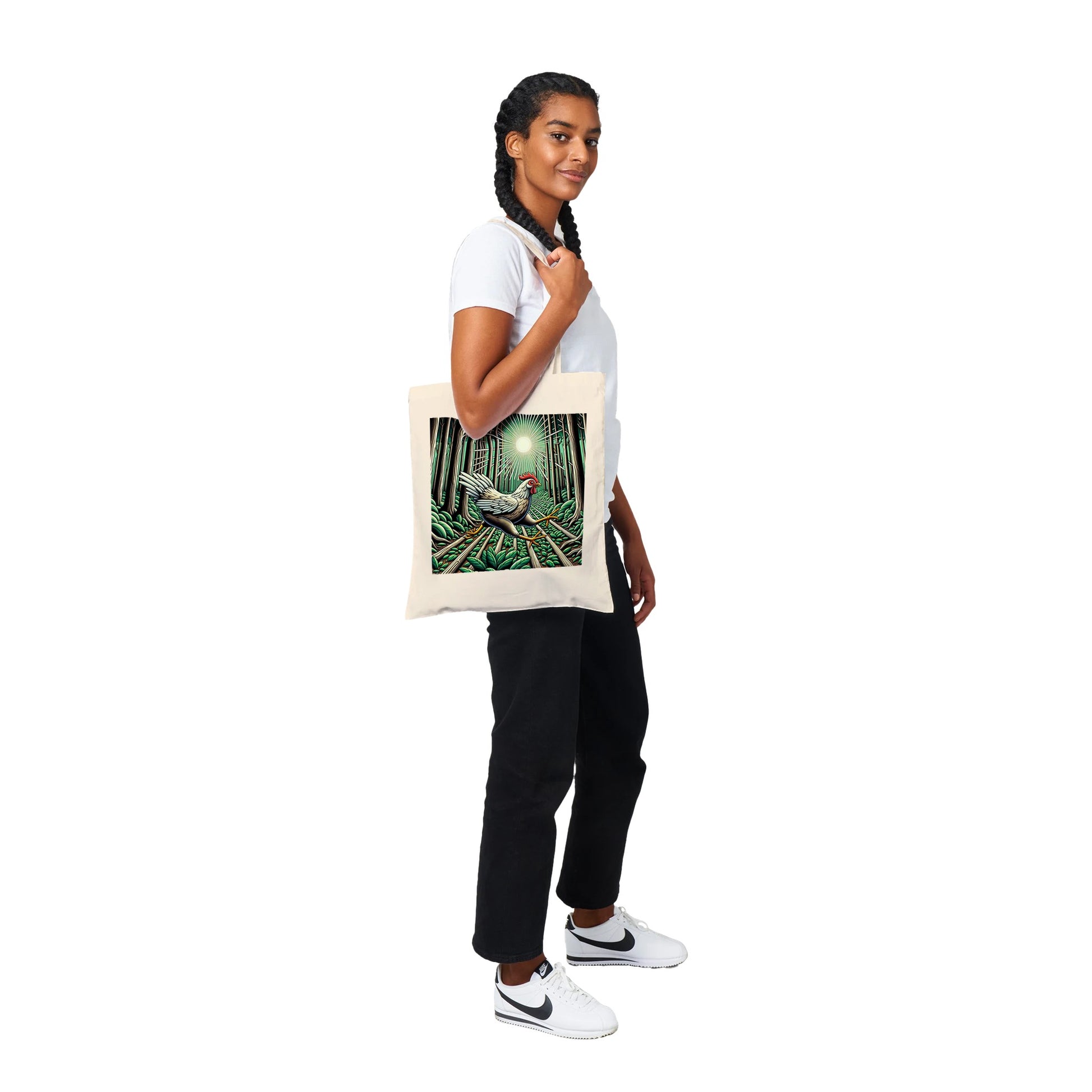 Custom Tote Bags - Tree dots Wotton-Waven