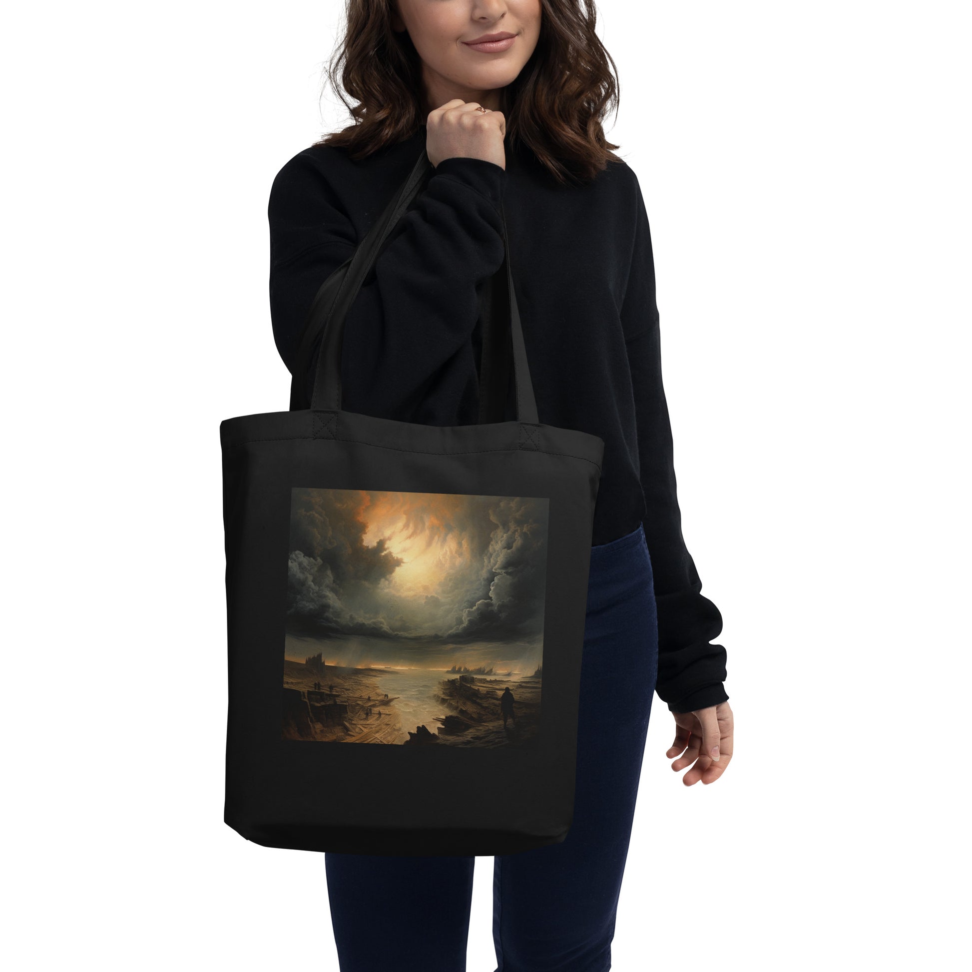 Eco Tote Bag - Tree dots Wotton-Waven