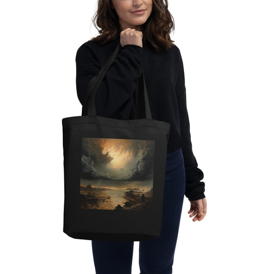 Eco Tote Bag - Tree dots Wotton-Waven